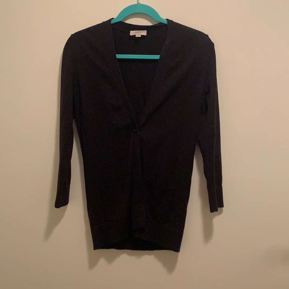 Black Cardigan with Buttons